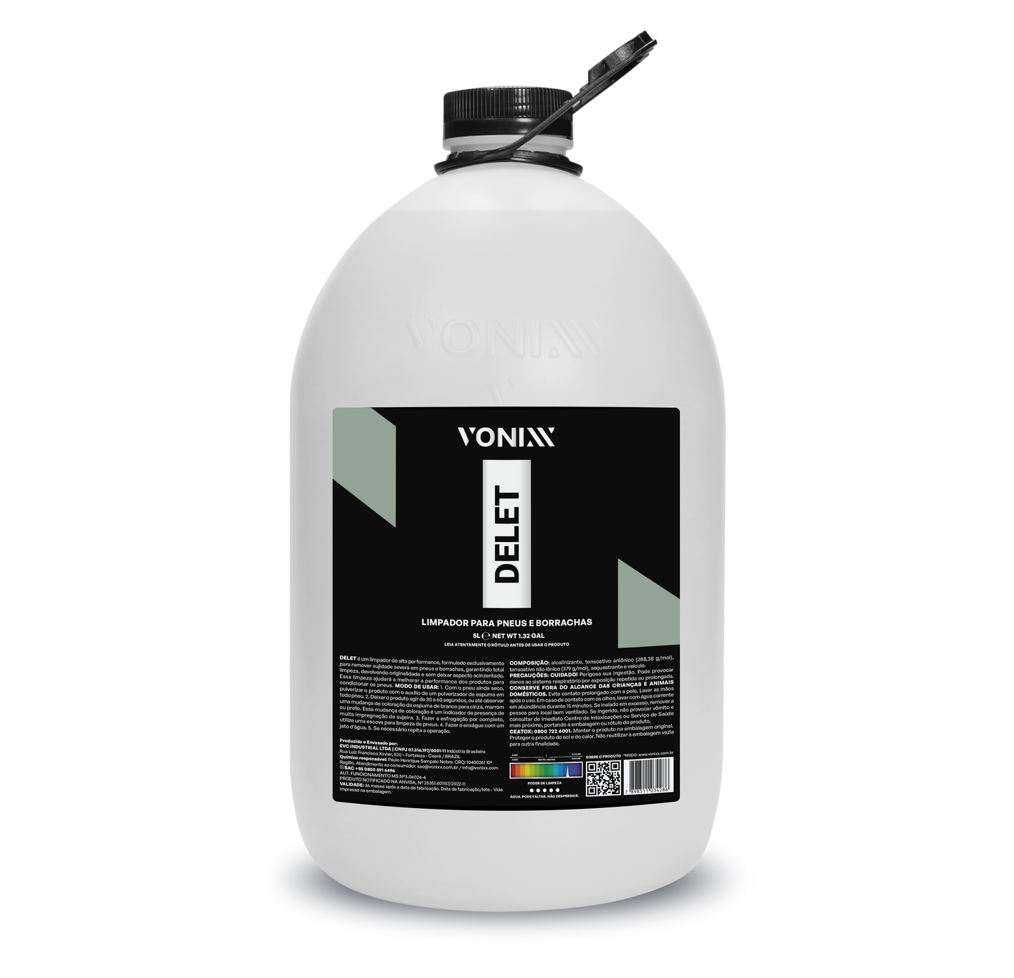 DELET - TYRE AND RUBBER CLEANER