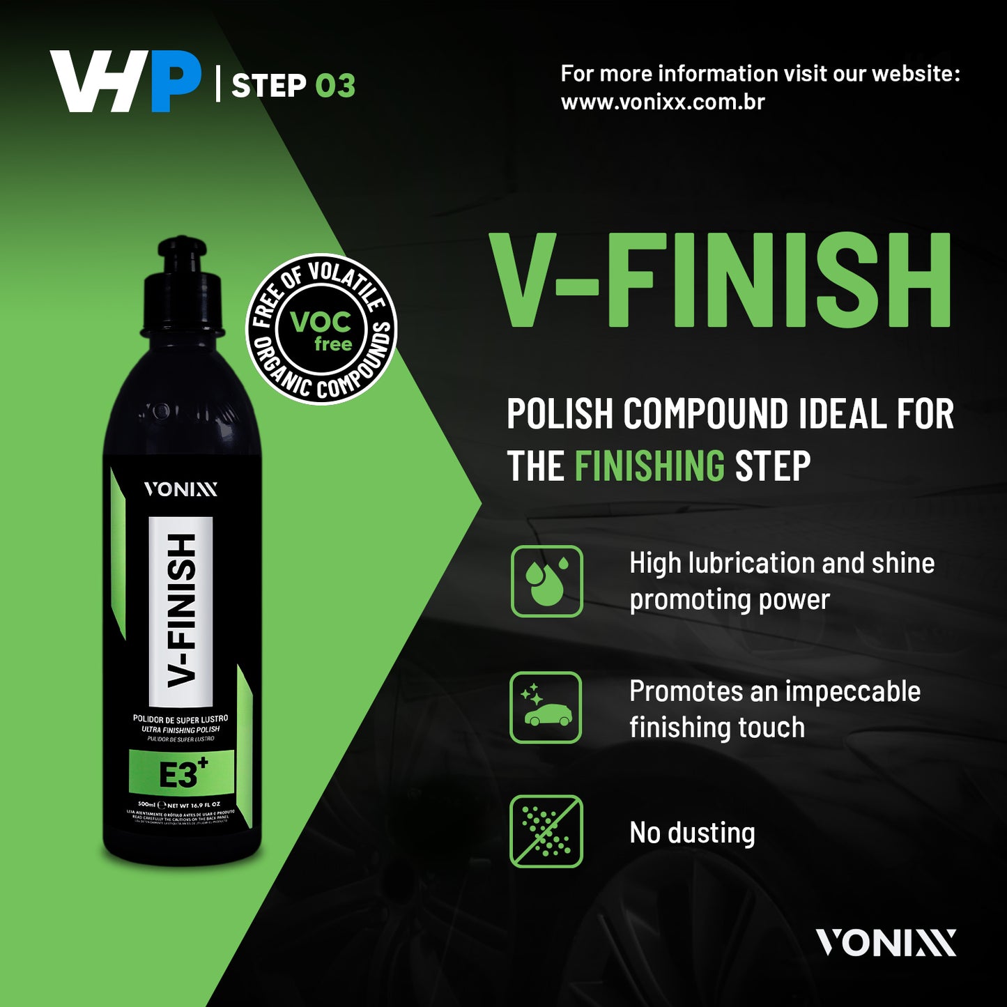 V-FINISH - FINISHING COMPOUND