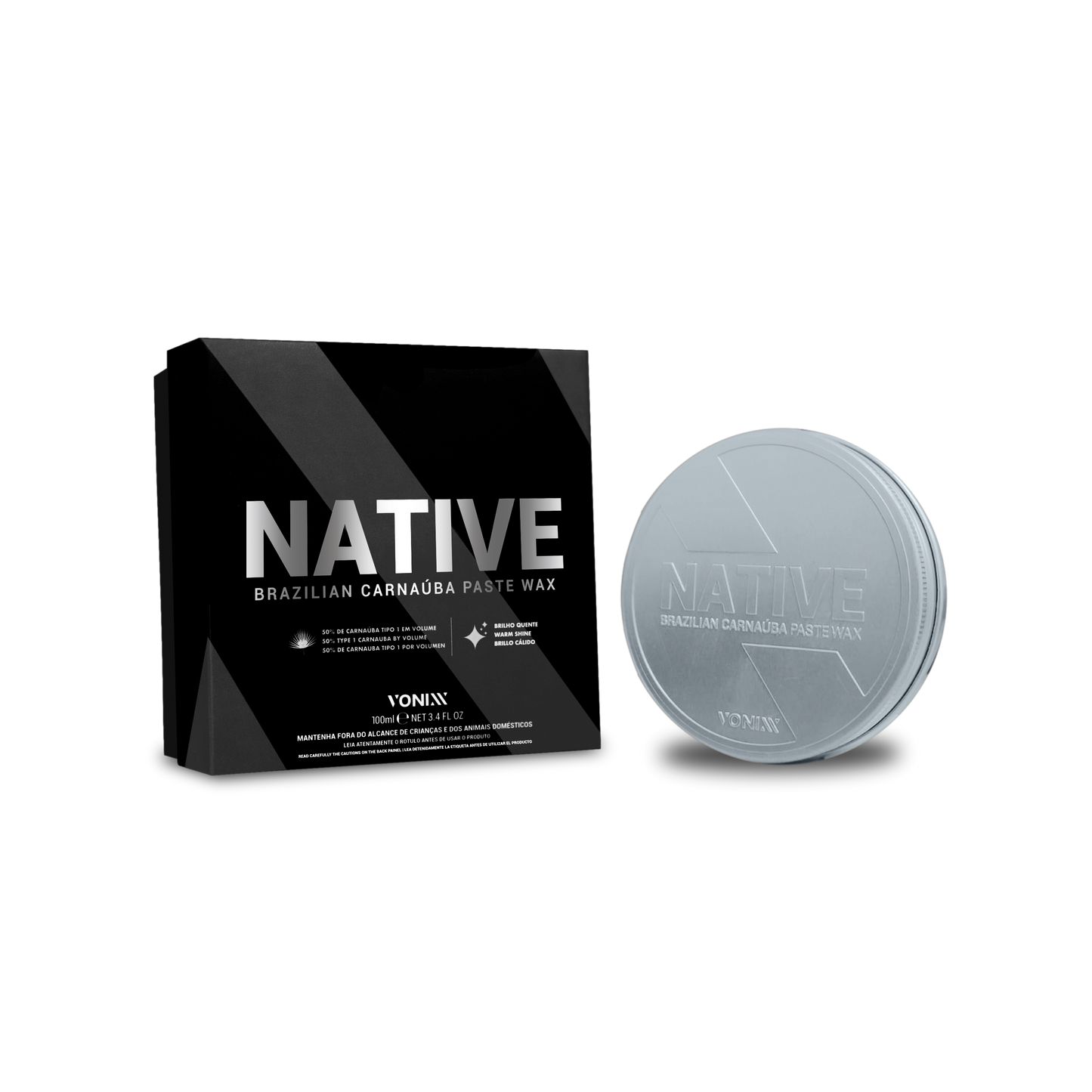 NATIVE BRAZILIAN CARNAUBA PASTE WAX