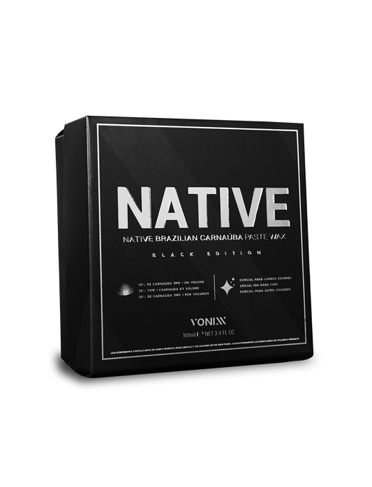 NATIVE BRAZILIAN CARNAUBA PASTE WAX - BLACK EDITION